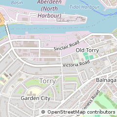 Map of Aberdeen