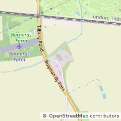 Map of West Horndon, Essex