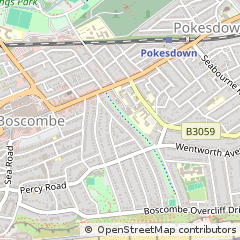 Map of Bournemouth