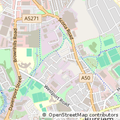 Map of Stoke-on-Trent, Staffordshire