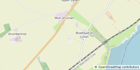 Map of By Montrose, Angus