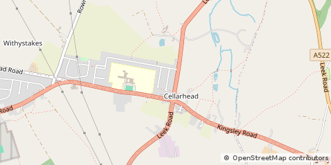 Map of Stoke-on-Trent