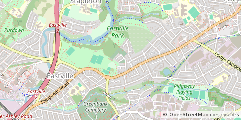 Map of Bristol