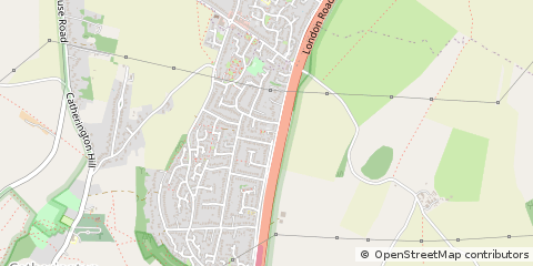 Map of Waterlooville