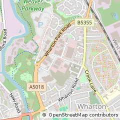 Map of Winsford, Cheshire