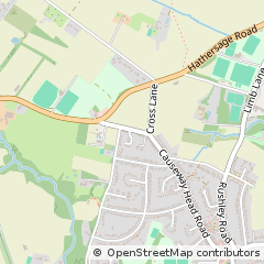 Map of Sheffield, South Yorkshire