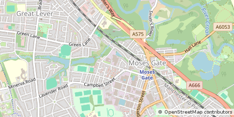 Map of Bolton