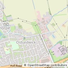 Map of York, North Yorkshire