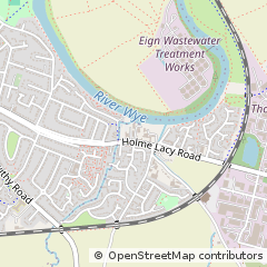 Map of Hereford