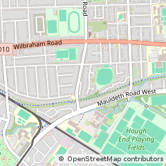 Map of Manchester, Lancs