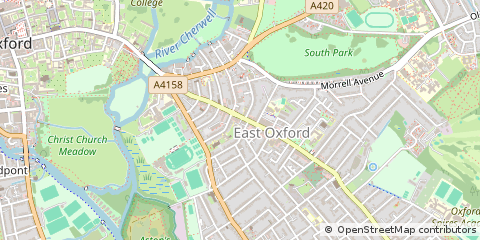 Map of Oxford