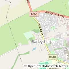 Map of Oakham, Rutland
