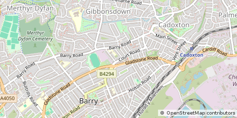 Map of Barry