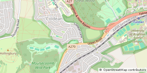 Map of Brighton