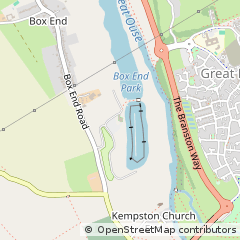 Map of Bedford