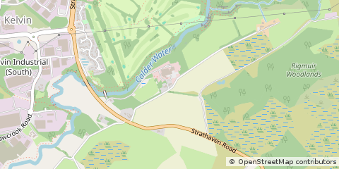 Map of East Kilbride