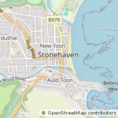 Map of Stonehaven, Kincardineshire