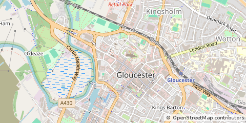 Map of Gloucester