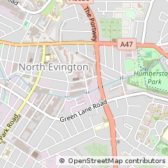 Map of Leicester
