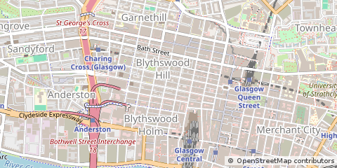 Map of Glasgow