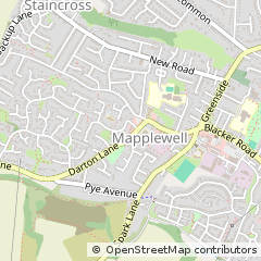 Map of Barnsley