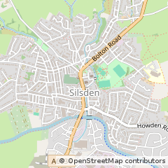 Map of Keighley, West Yorkshire