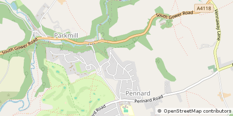 Map of Swansea