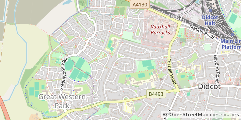 Map of Oxford, Oxon