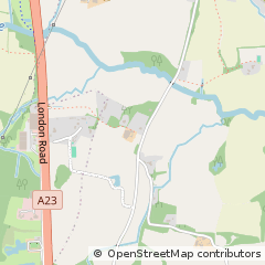 Map of Staplefield, West Sussex