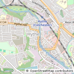 Map of Colchester, Essex