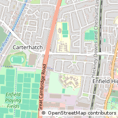 Map of Enfield