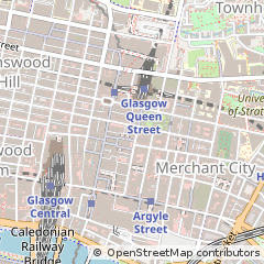 Map of Glasgow