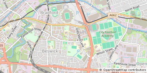 Map of Manchester