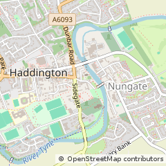 Map of Haddington