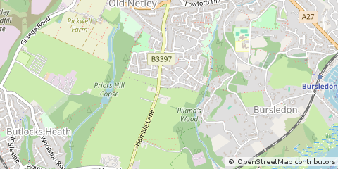 Map of Southampton