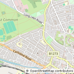 Map of Lincoln