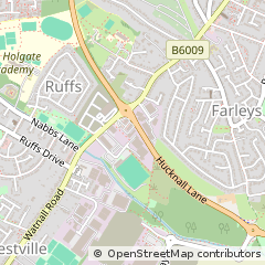 Map of Nottingham
