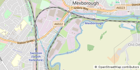 Map of Mexborough