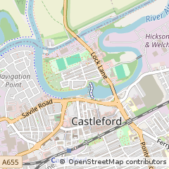 Map of West Yorkshire