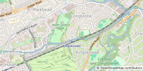 Map of Edinburgh