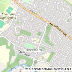 Map of Norwich, Norfolk