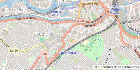 Map of Bristol