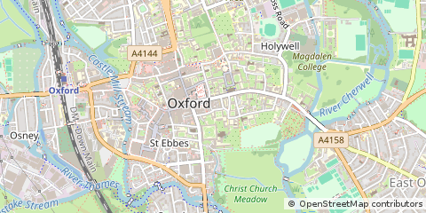 Map of Oxford