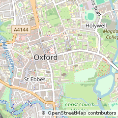 Map of Oxford