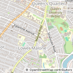 Map of Belfast