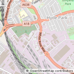 Map of Doncaster, South Yorkshire