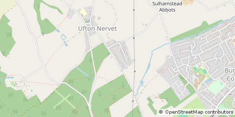 Map of Reading, Berkshire