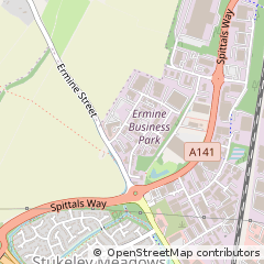 Map of Huntingdon, Cambridgeshire