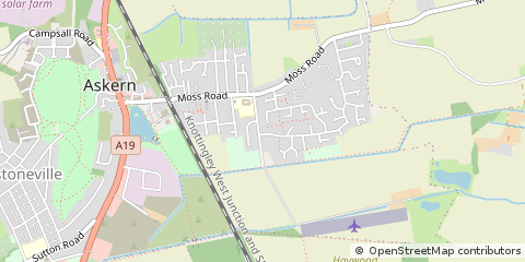 Map of Doncaster, Essex