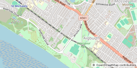 Map of Liverpool